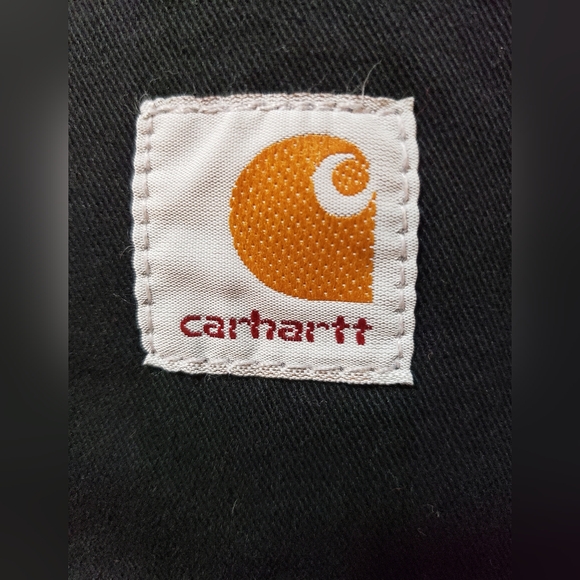 New Black Carhartt Utility Pants Size 44x32 - Picture 4 of 4